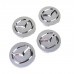 Mazda Logo Wheel Centres Silver (set of 4)