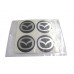 Mazda Logo Flying Wing Wheel Centre Sticker Set