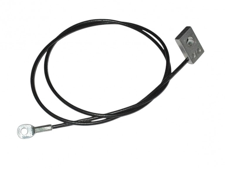 Hood tensioner cable