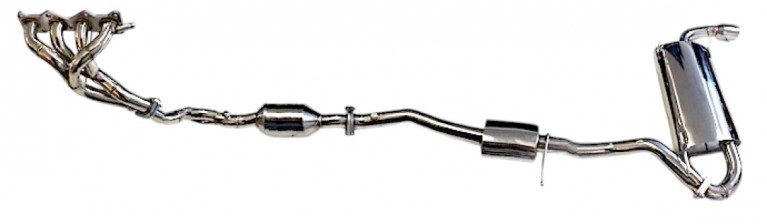 Full stainless exhaust Mk2 & Mk2.5