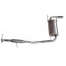 Standard exhaust cat back 1.6 &1.8 Mk1