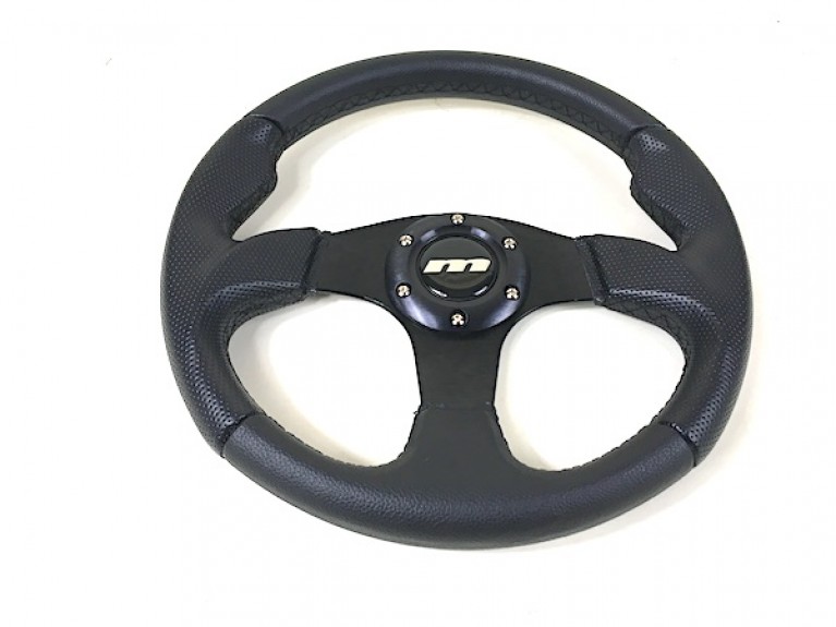 Sports steering wheel - Black