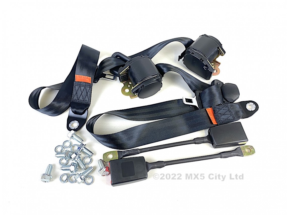 Mazda MX5 Mk1 NA inertia reel seat belt kit